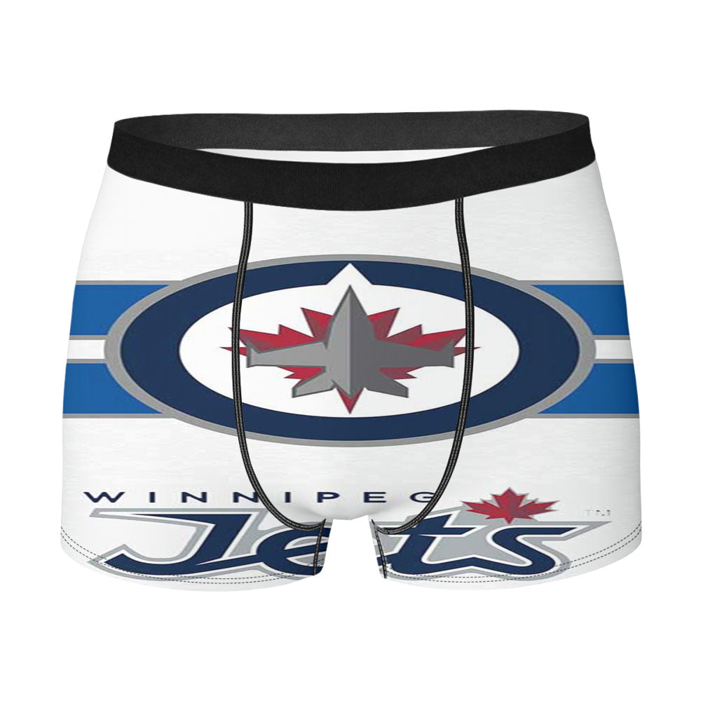 Winnipeg Jets Logo 2 Men'S Boxer Briefs