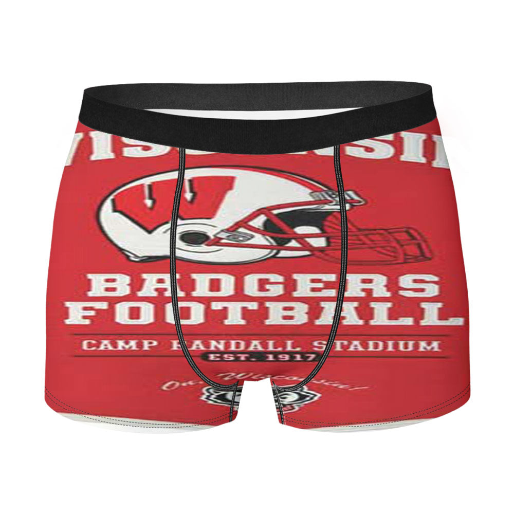 Wisconsin Badgers Champ Banner Men'S Boxer Briefs