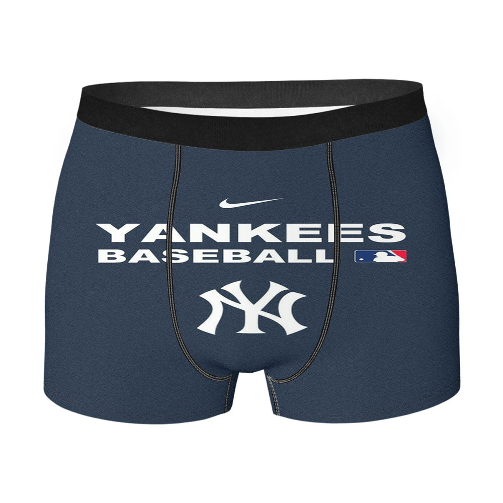 Yankees New York Baseball Mlb Men'S Boxer Briefs