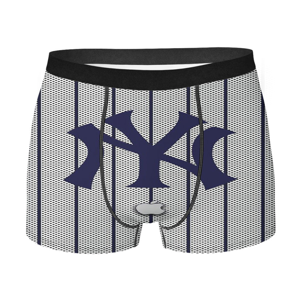 Yankees Newyork Apple Style Men'S Boxer Briefs
