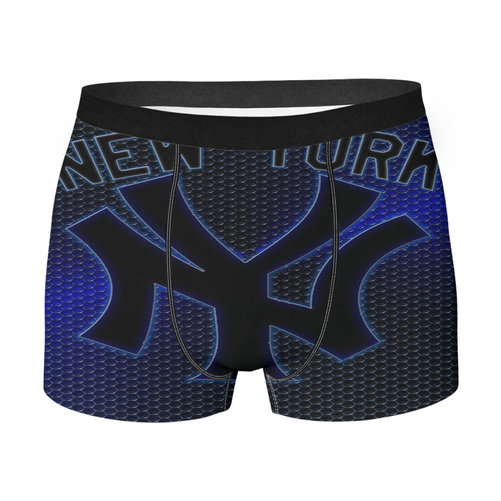 Yankees Newyork Glowing Men'S Boxer Briefs