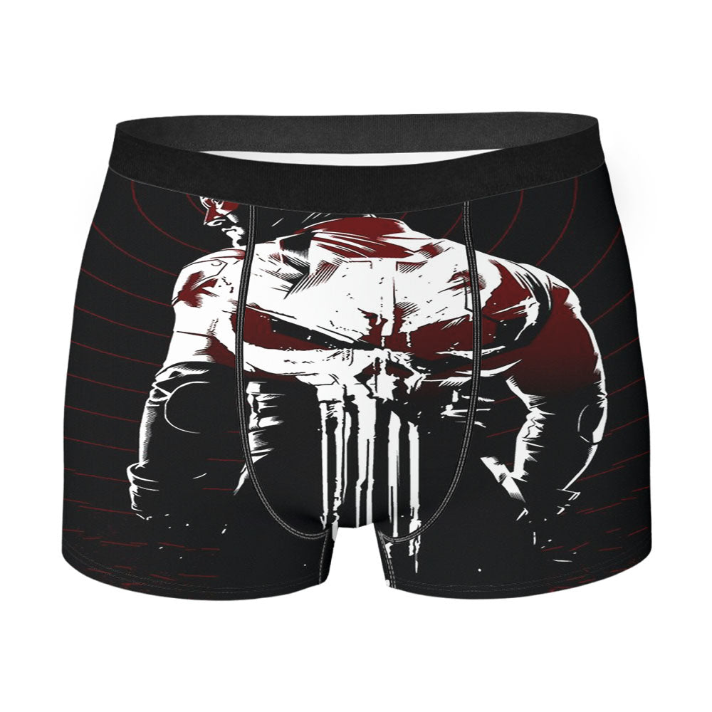 Daredevil X Punisher Poster Men's Boxer Briefs