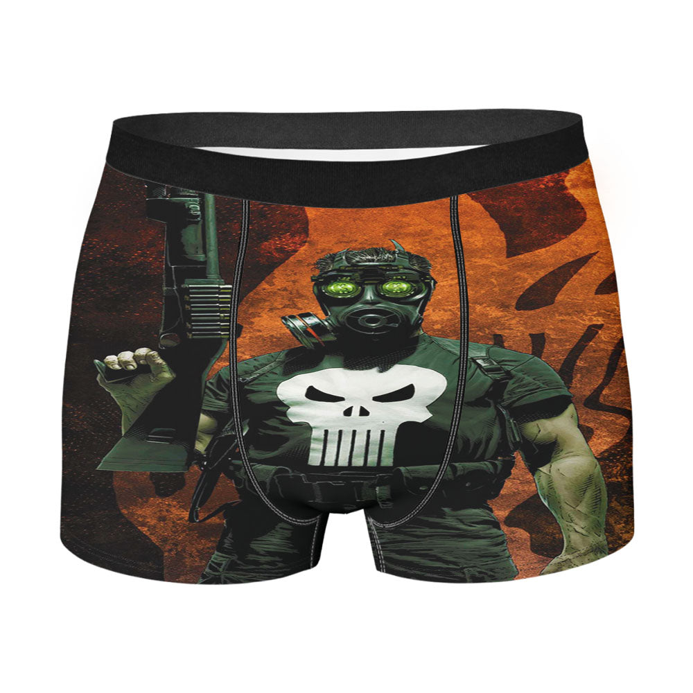 Marvel Punisher Men's Boxer Briefs