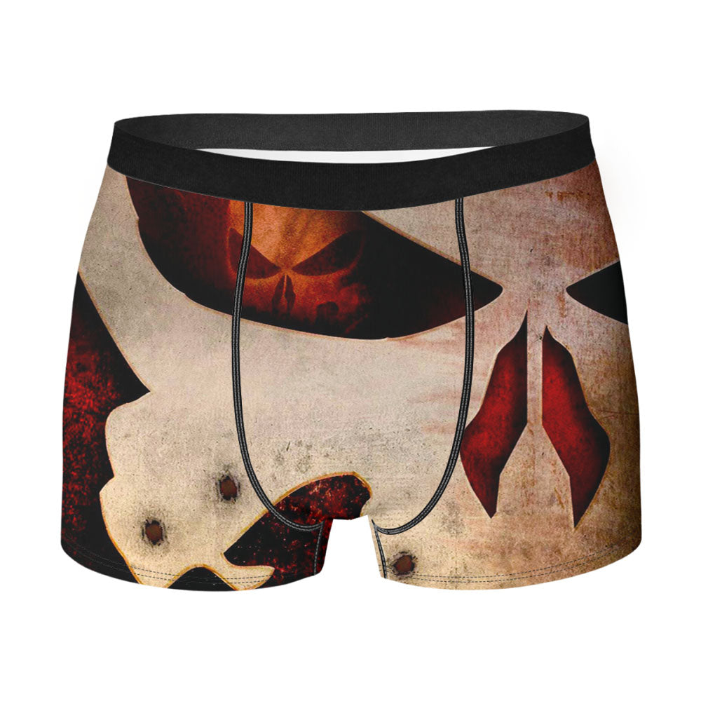 Marvel Punisher Logo Men's Boxer Briefs