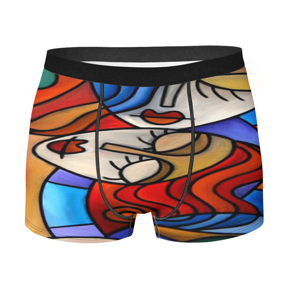 Salvador Dali Painting Art Men's Boxer Briefs