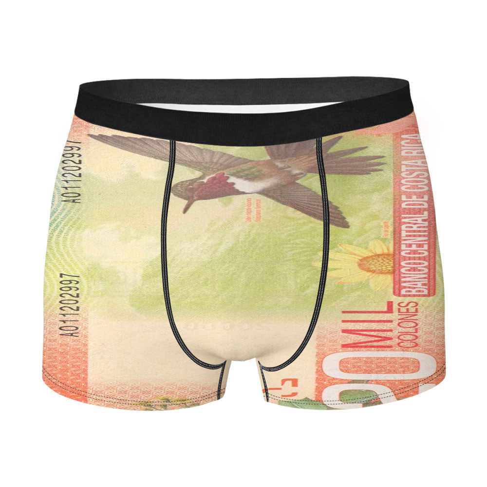100 Million Col Bird Money Costa Rica Men'S Boxer Briefs