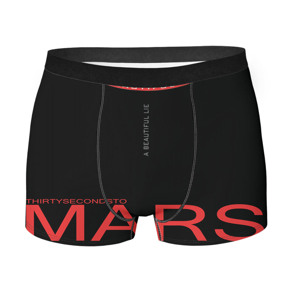 30 Seconds To Mars Wallpaper 2 Men'S Boxer Briefs