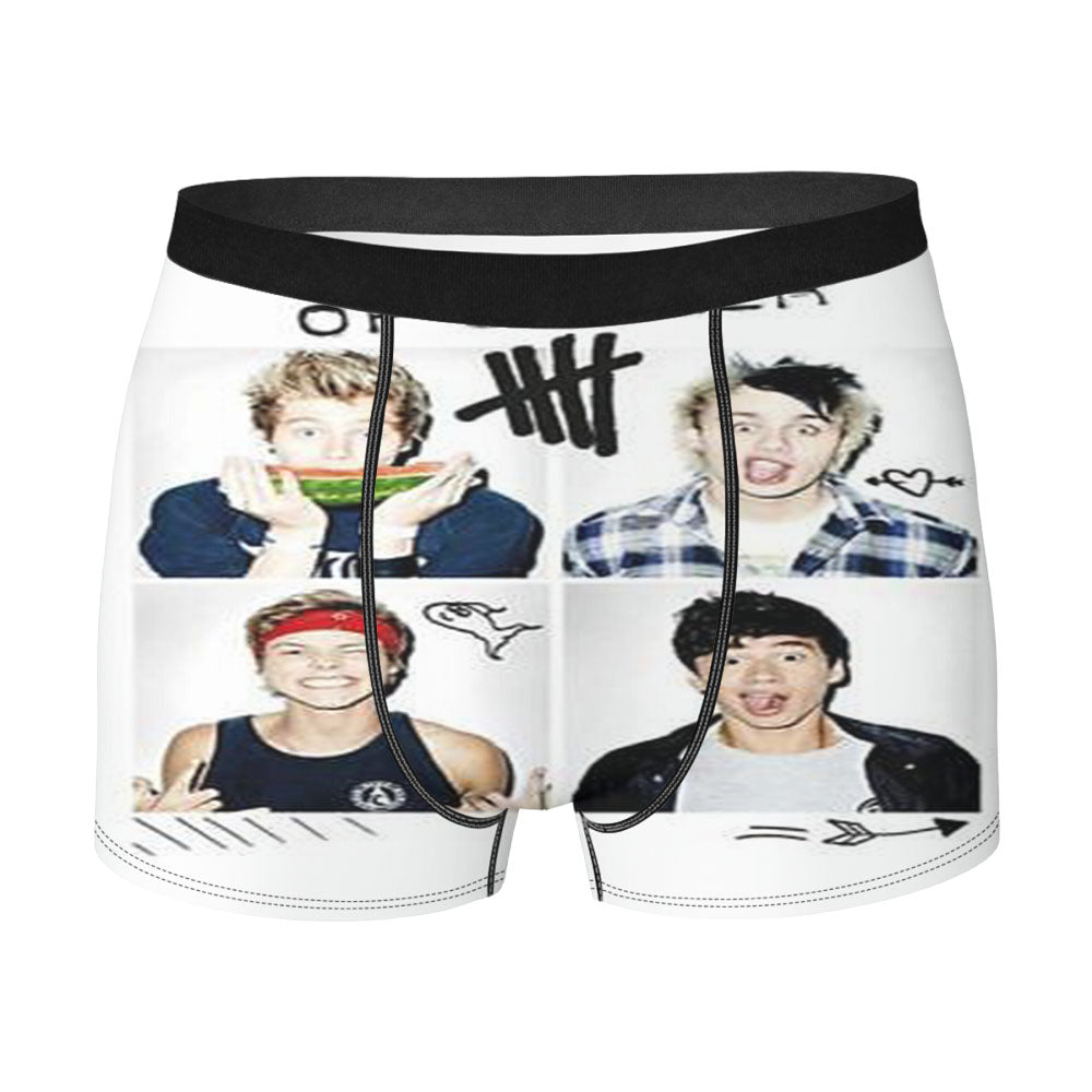 5 Sos Deeping Since 011 Men'S Boxer Briefs
