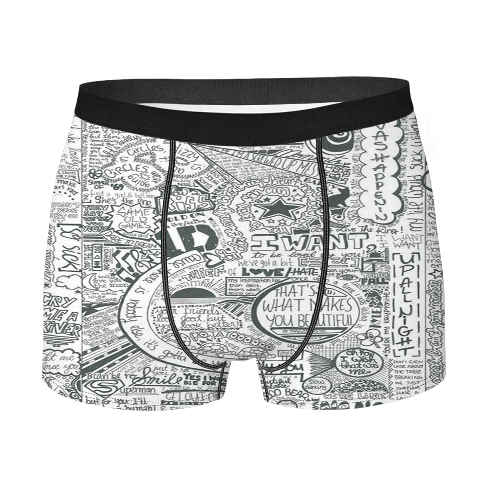 5 Sos Quote Men'S Boxer Briefs