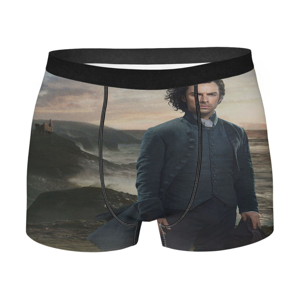 Aidan Turner Poldark Men'S Boxer Briefs