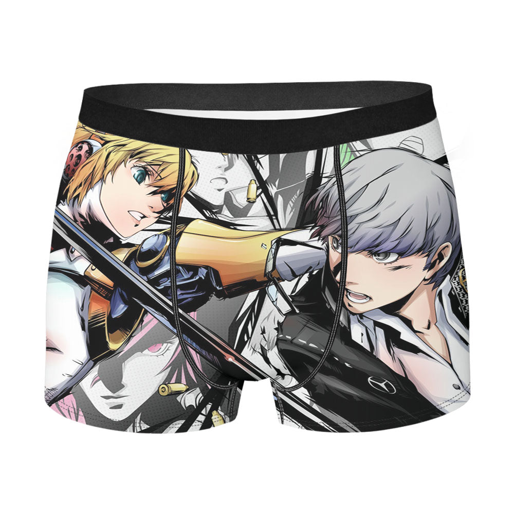 Aigis Persona Series Persona 4 Anime Wallpapers Men'S Boxer Briefs