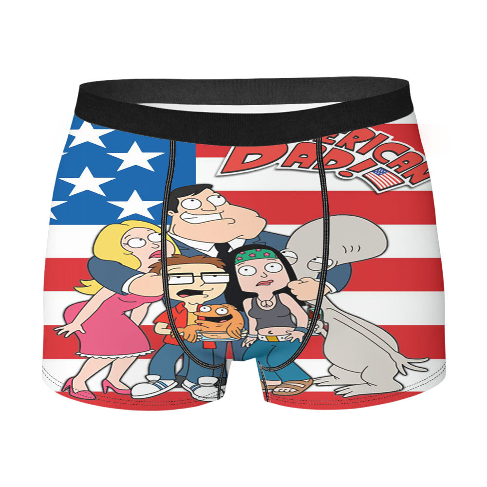 American Dad Men'S Boxer Briefs
