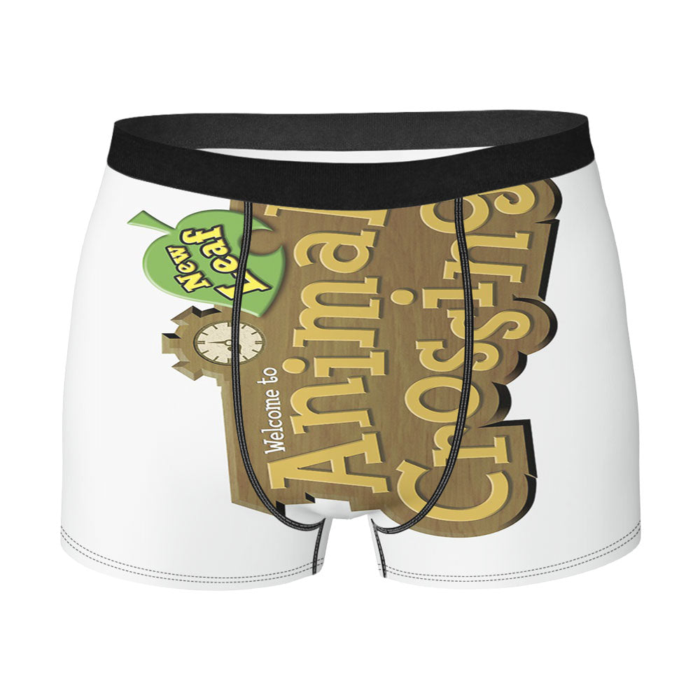 Animal Crossing New Leaf Logo Men'S Boxer Briefs