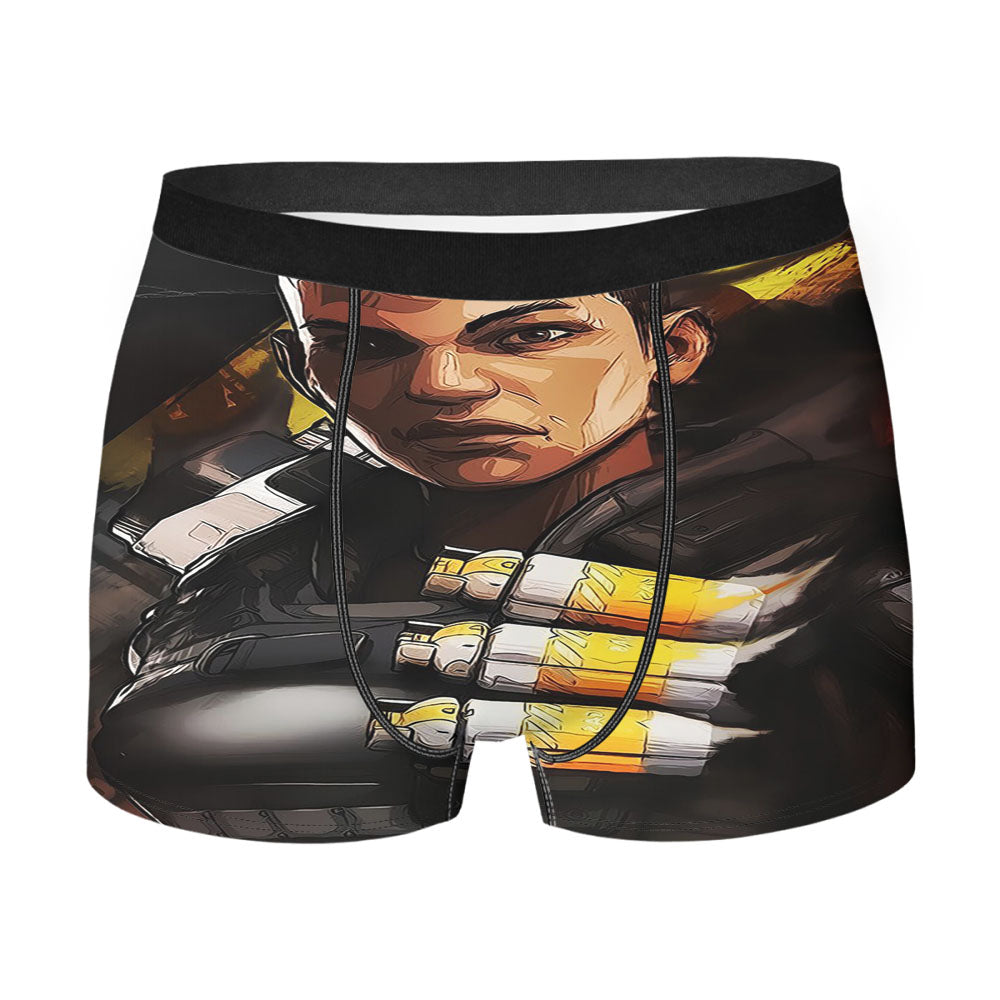 Apex Legends Bangalore Fanart Men'S Boxer Briefs