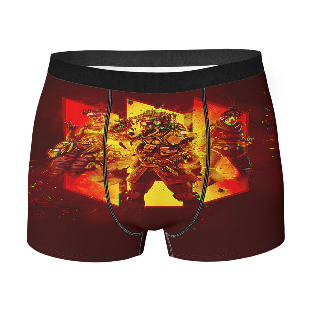 Apex Legends Bloodhound Wraith Lifeline Red Men'S Boxer Briefs