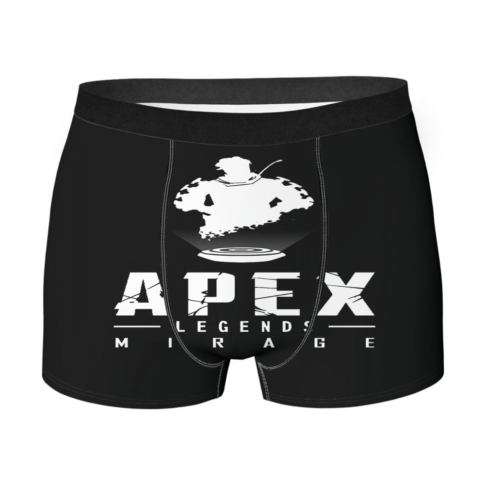 Apex Legends Mirage Black Minimalist Men'S Boxer Briefs
