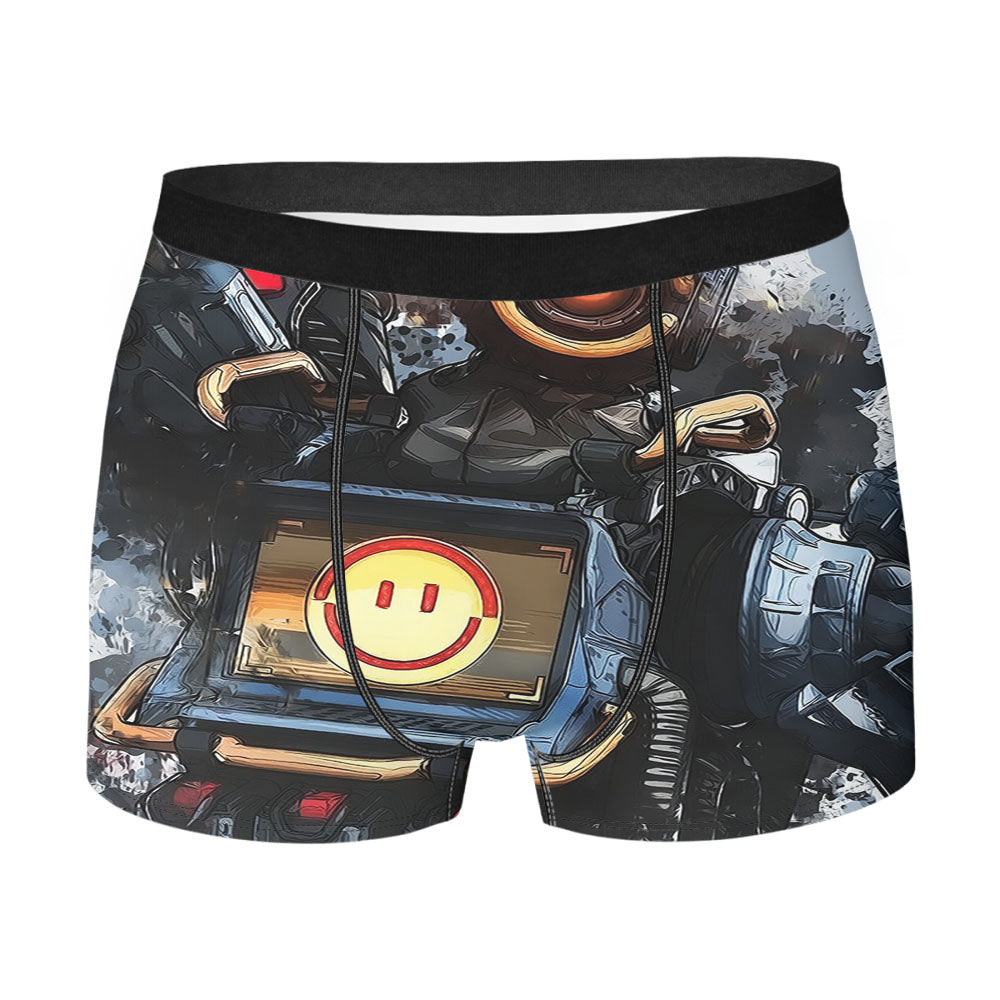 Apex Legends Pathfinder Fanart Wallpaper Men'S Boxer Briefs