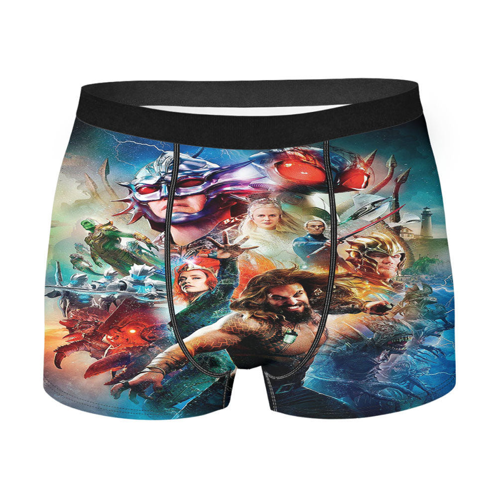 Aquaman Movie Poster 018 Men'S Boxer Briefs