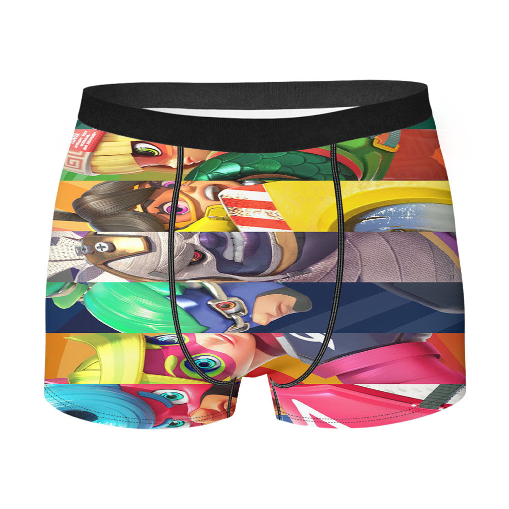 Arms Nintendo Game Characters Wallpapers Men'S Boxer Briefs