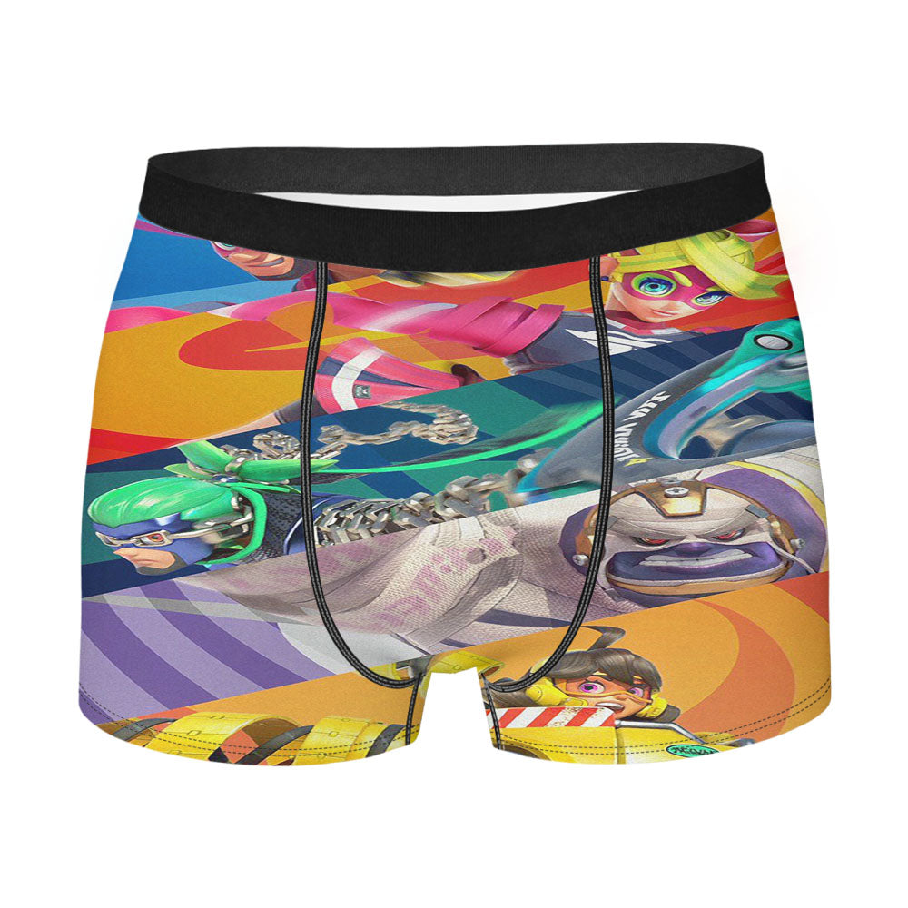 Arms Nintendo Punch Game Wallpapers Men'S Boxer Briefs