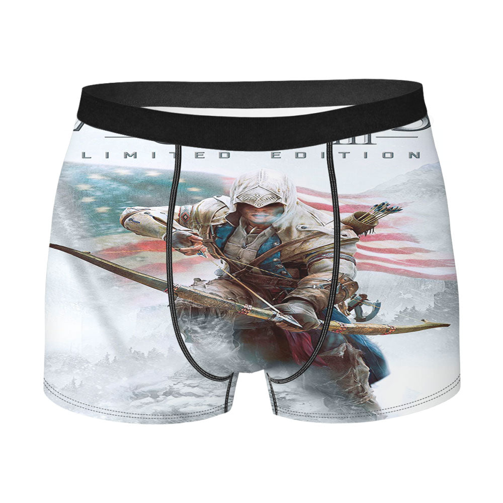 Assassin Creed Poster Men'S Boxer Briefs