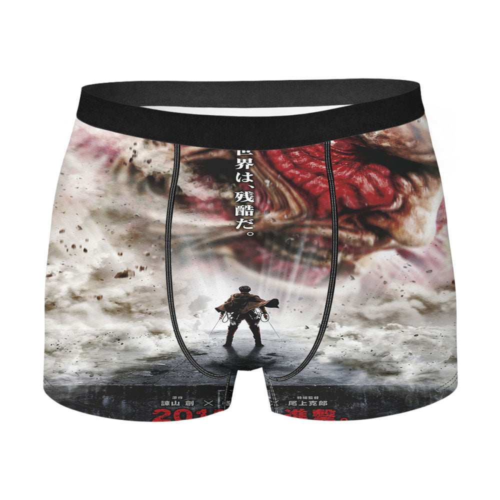 Attack On Titan 015 Men'S Boxer Briefs