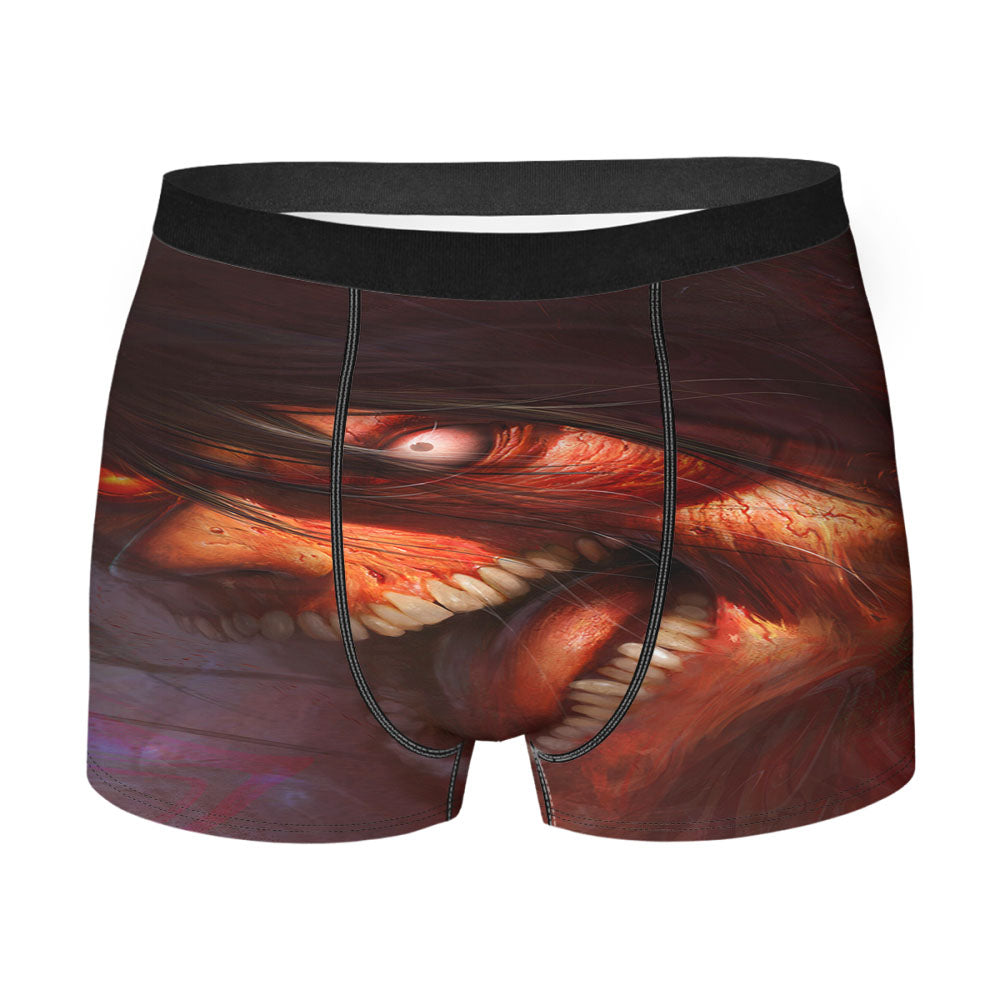 Attack On Titan Eren Jeager Men'S Boxer Briefs