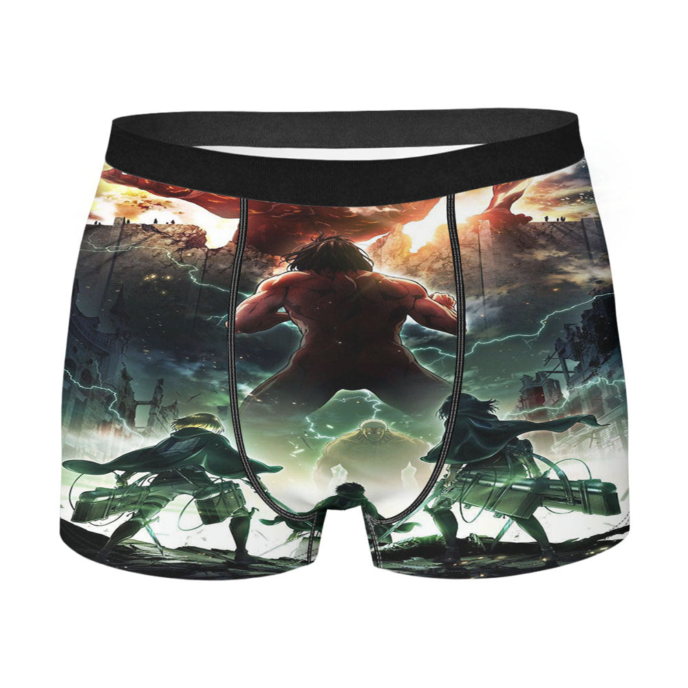 Attack On Titan Season Men'S Boxer Briefs