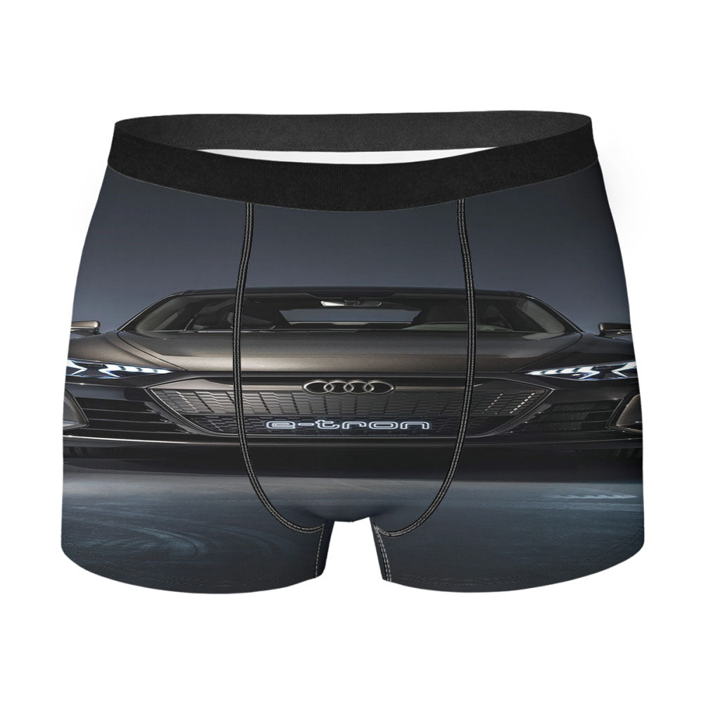 Audi E Tron Gt Concept 019 4K Men'S Boxer Briefs