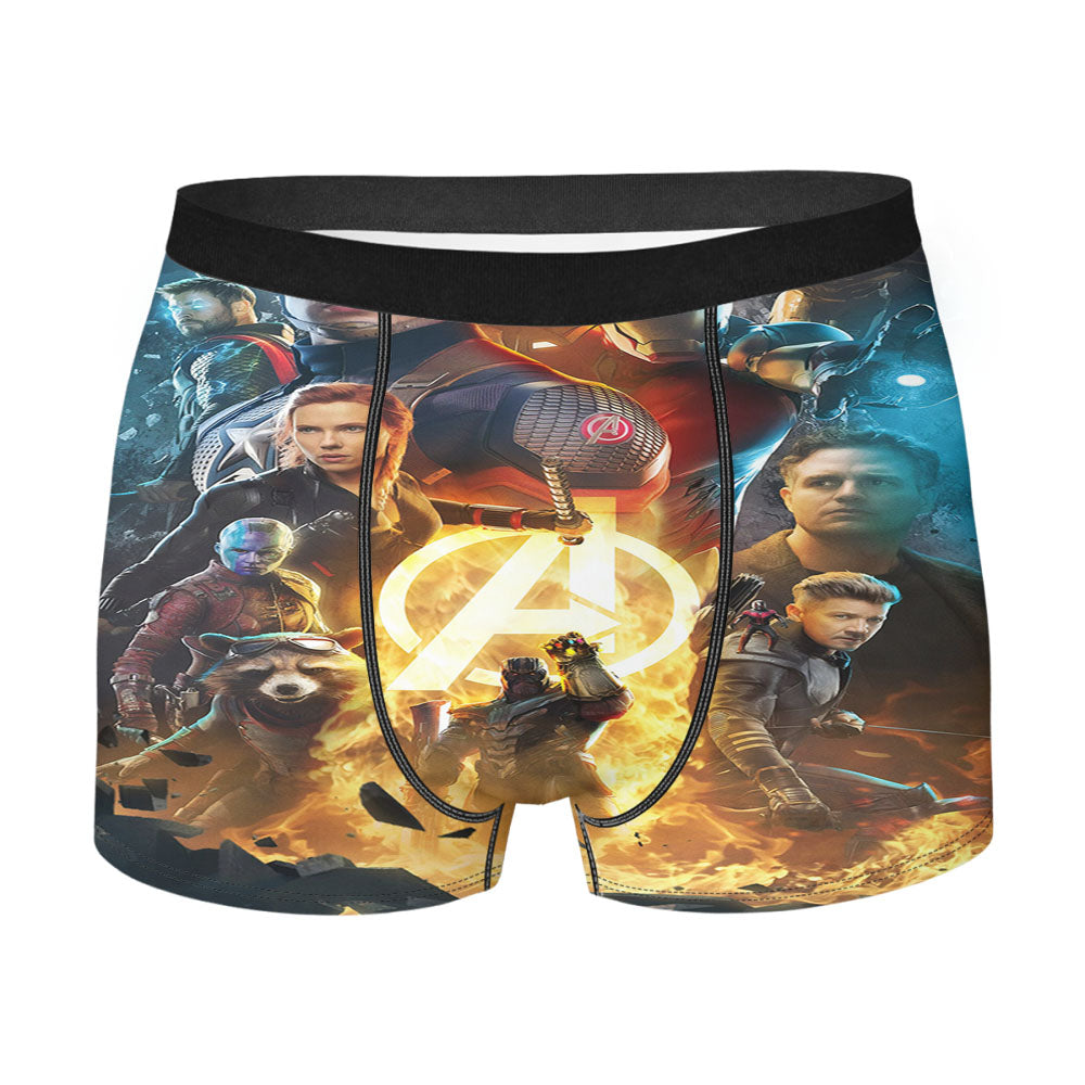 Avengers Endgame Artwork Men'S Boxer Briefs