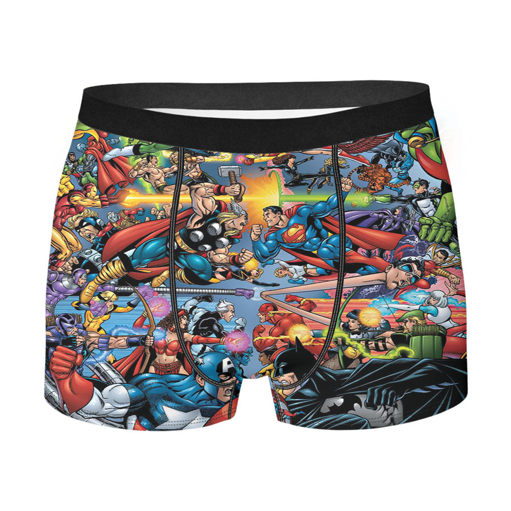Avengers Vs Justice League Men'S Boxer Briefs