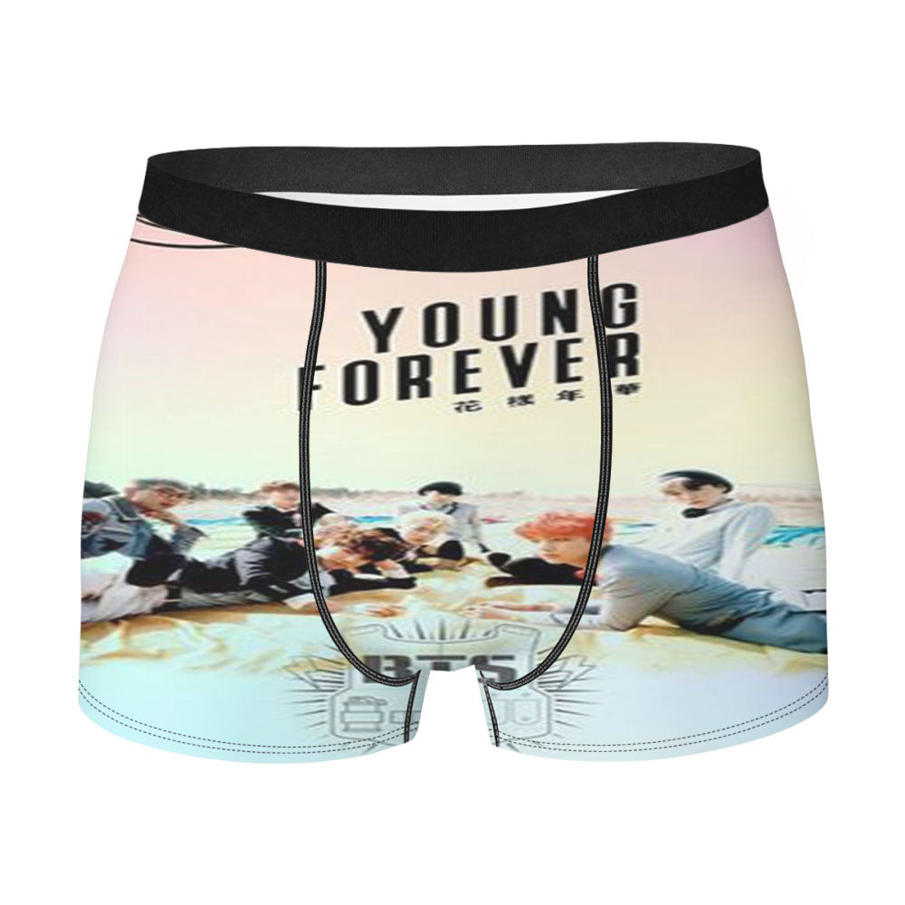 Bangtan Boys Young Forever Men'S Boxer Briefs