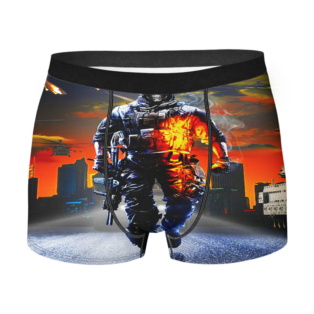 Battlefield Cover Art Men'S Boxer Briefs