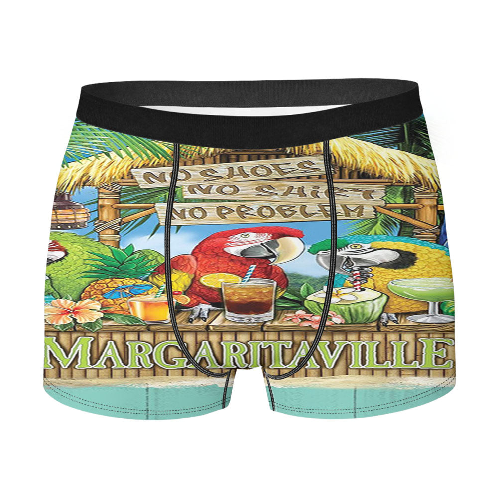 Beach Jimmy Buffets Margaritaville Men'S Boxer Briefs