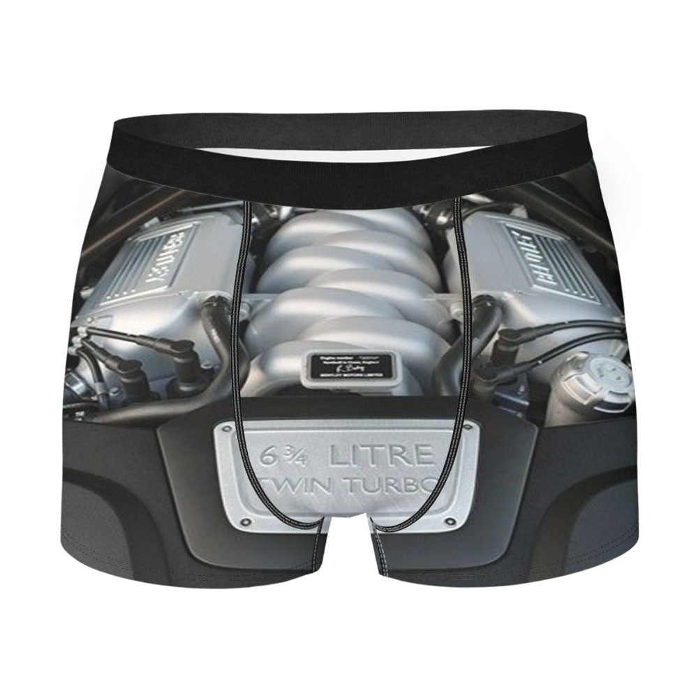 Bentley Engine Twin Turbo Men'S Boxer Briefs