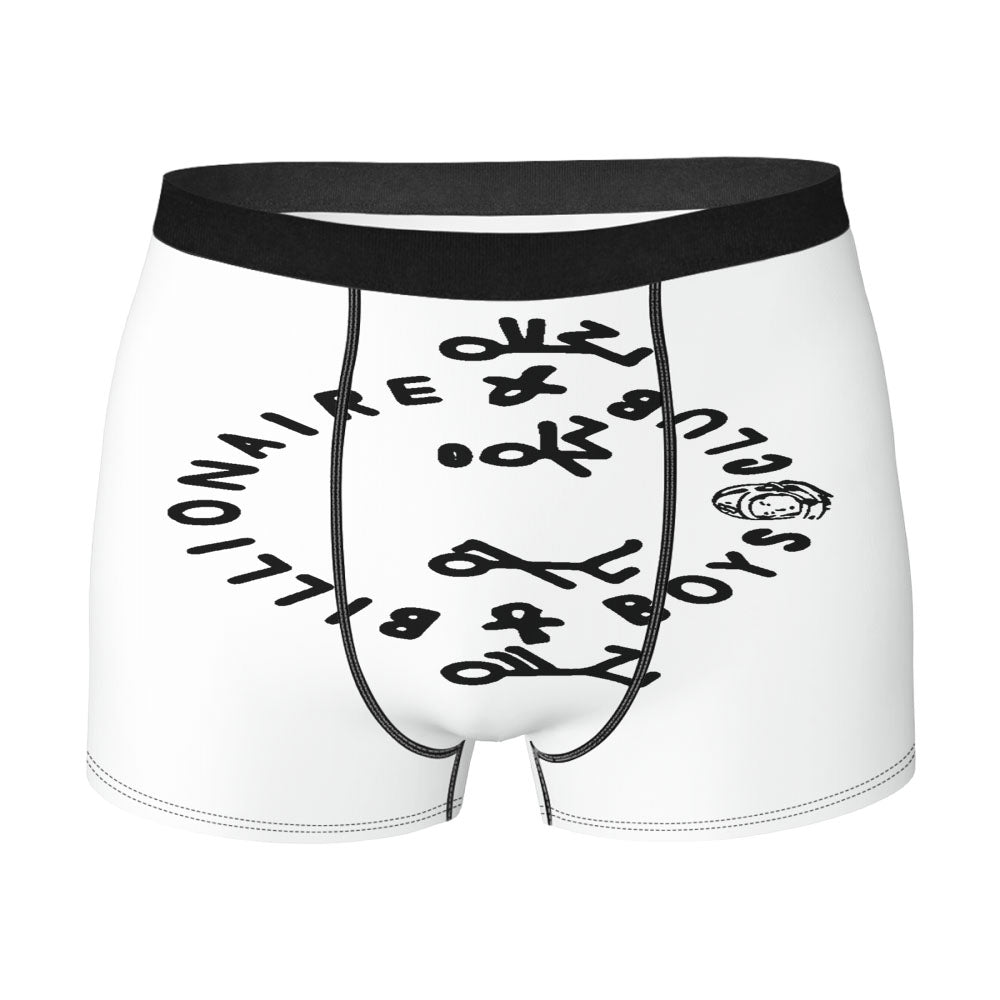 Billionaire Boys Club X A Tribe Called Quest Black White Logo Men'S Boxer Briefs