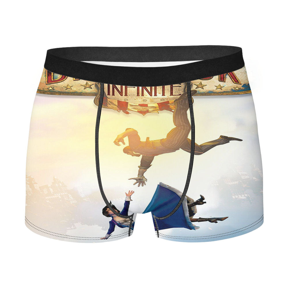 Bioshock Infinite Falling Poster Men'S Boxer Briefs