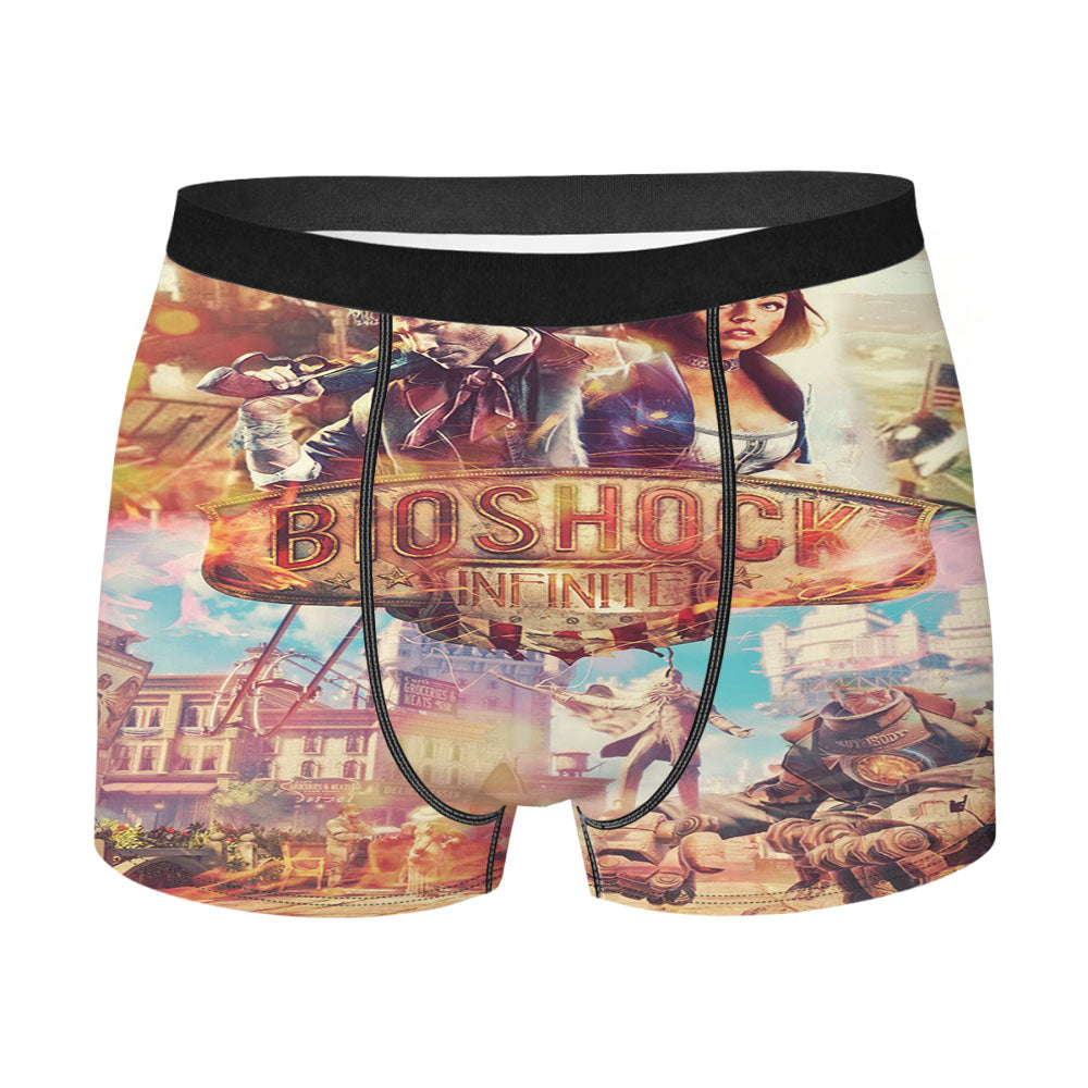 Bioshock Infinite Game Poster Men'S Boxer Briefs