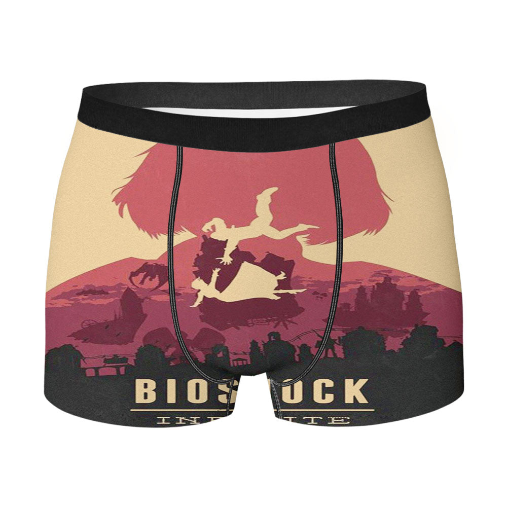 Bioshock Infinite Minimalist Wallpapers Men'S Boxer Briefs