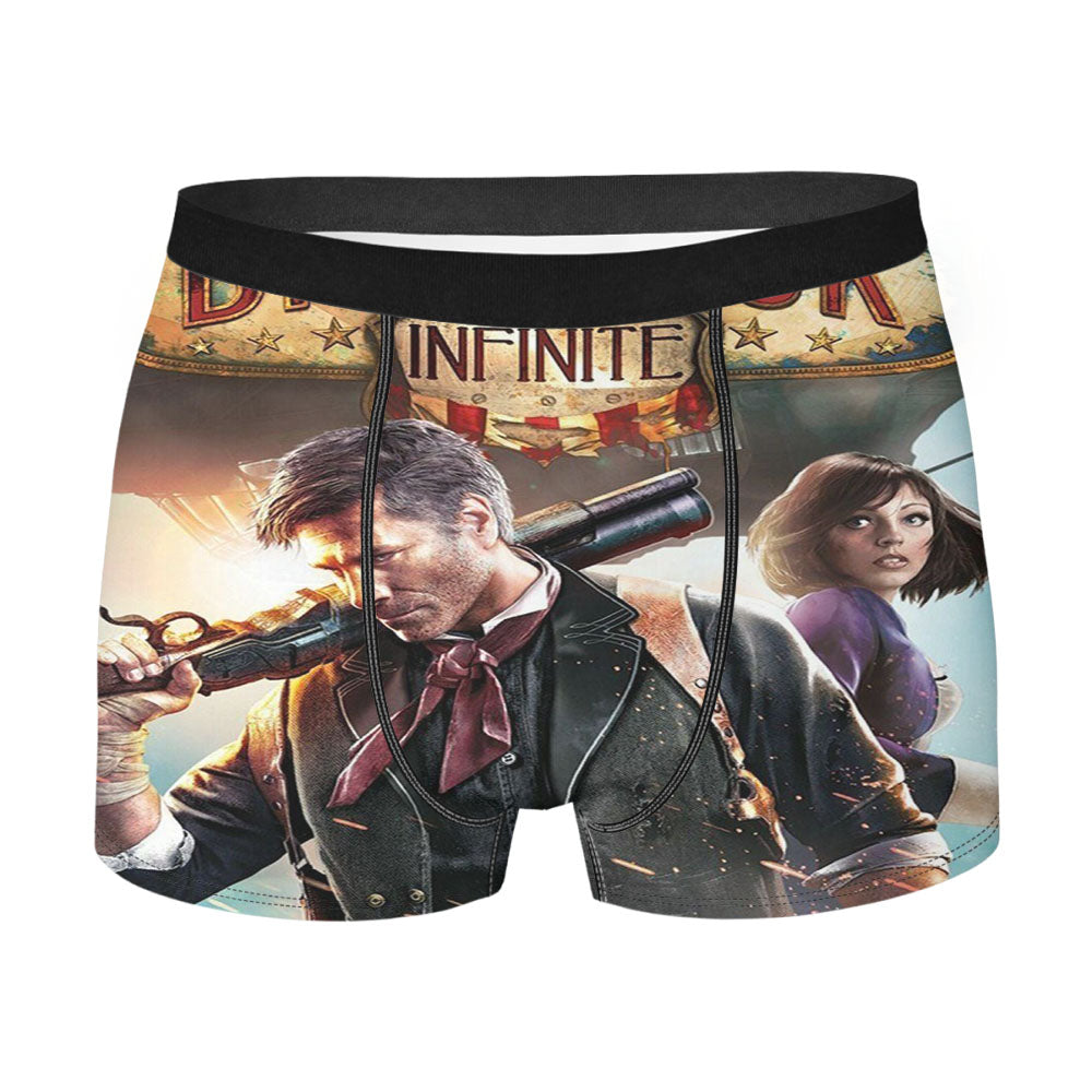 Bioshock Infinite Poster Men'S Boxer Briefs