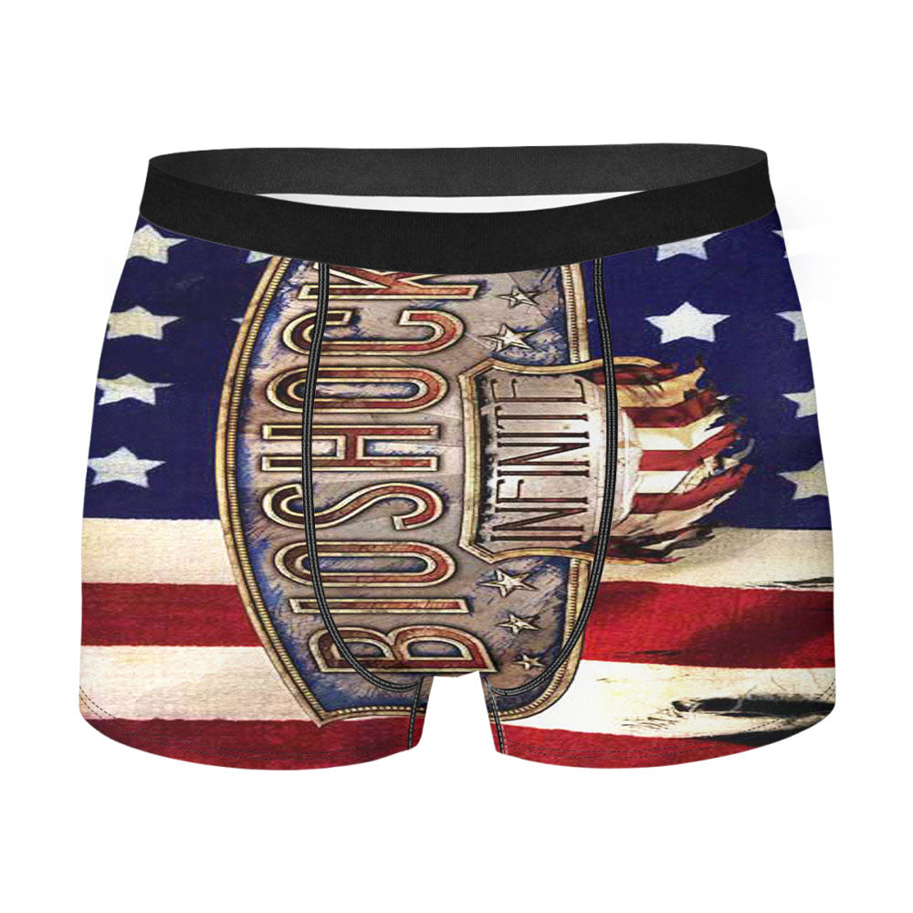 Bioshock Infinite Usa Flag Men'S Boxer Briefs