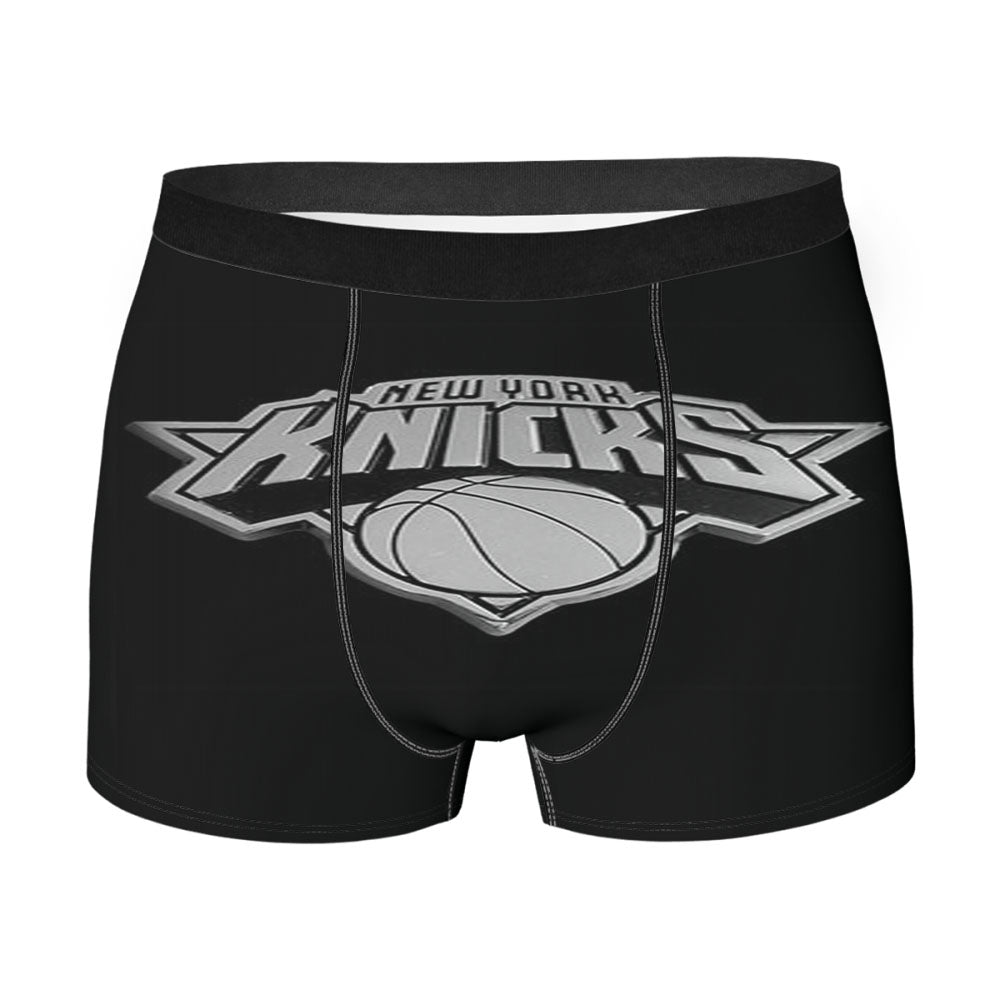 Black New York Kniks Men'S Boxer Briefs