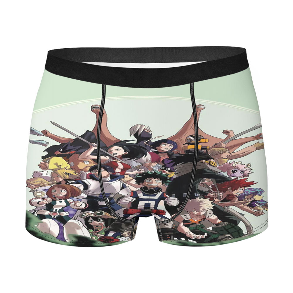 Boku No Hero Academia Characters Men'S Boxer Briefs