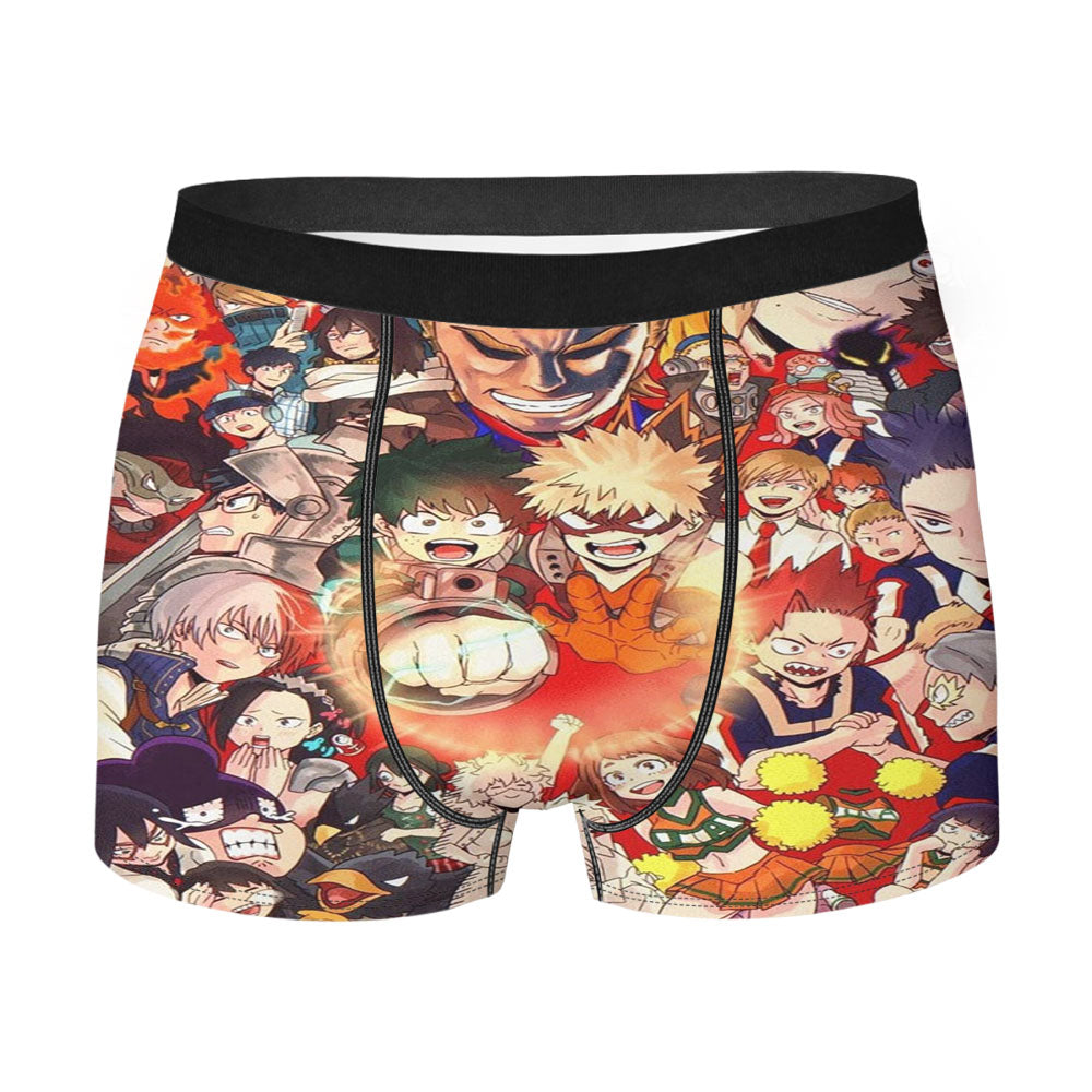 Boku No Hero Academia Collage Men'S Boxer Briefs