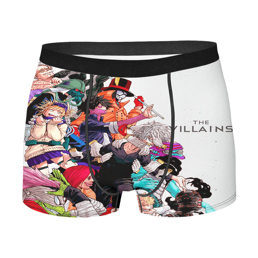 Boku No Hero Academia The Villains Men'S Boxer Briefs