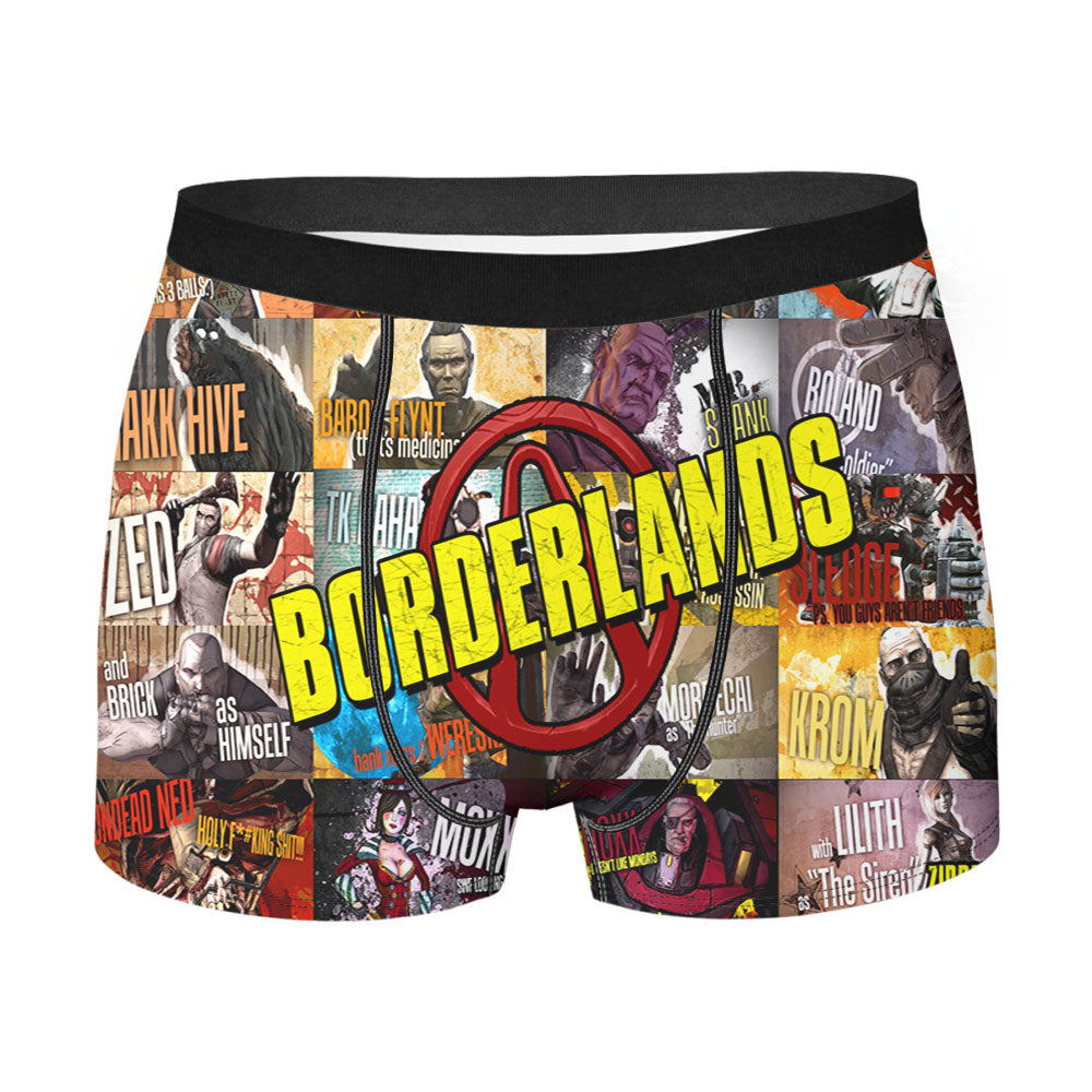 Borderlands Poster Collage Men'S Boxer Briefs