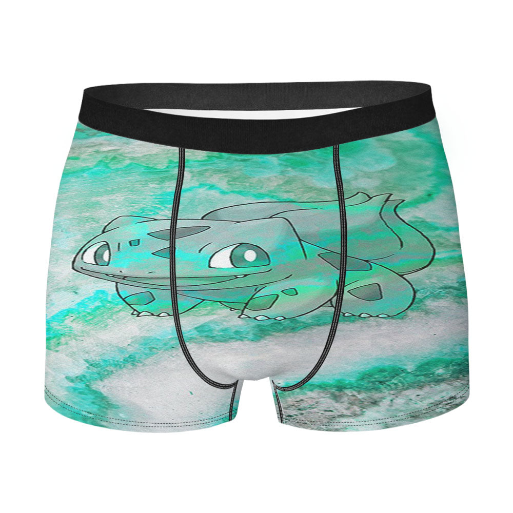 Bulbasaur Green Marble X Stone Men'S Boxer Briefs