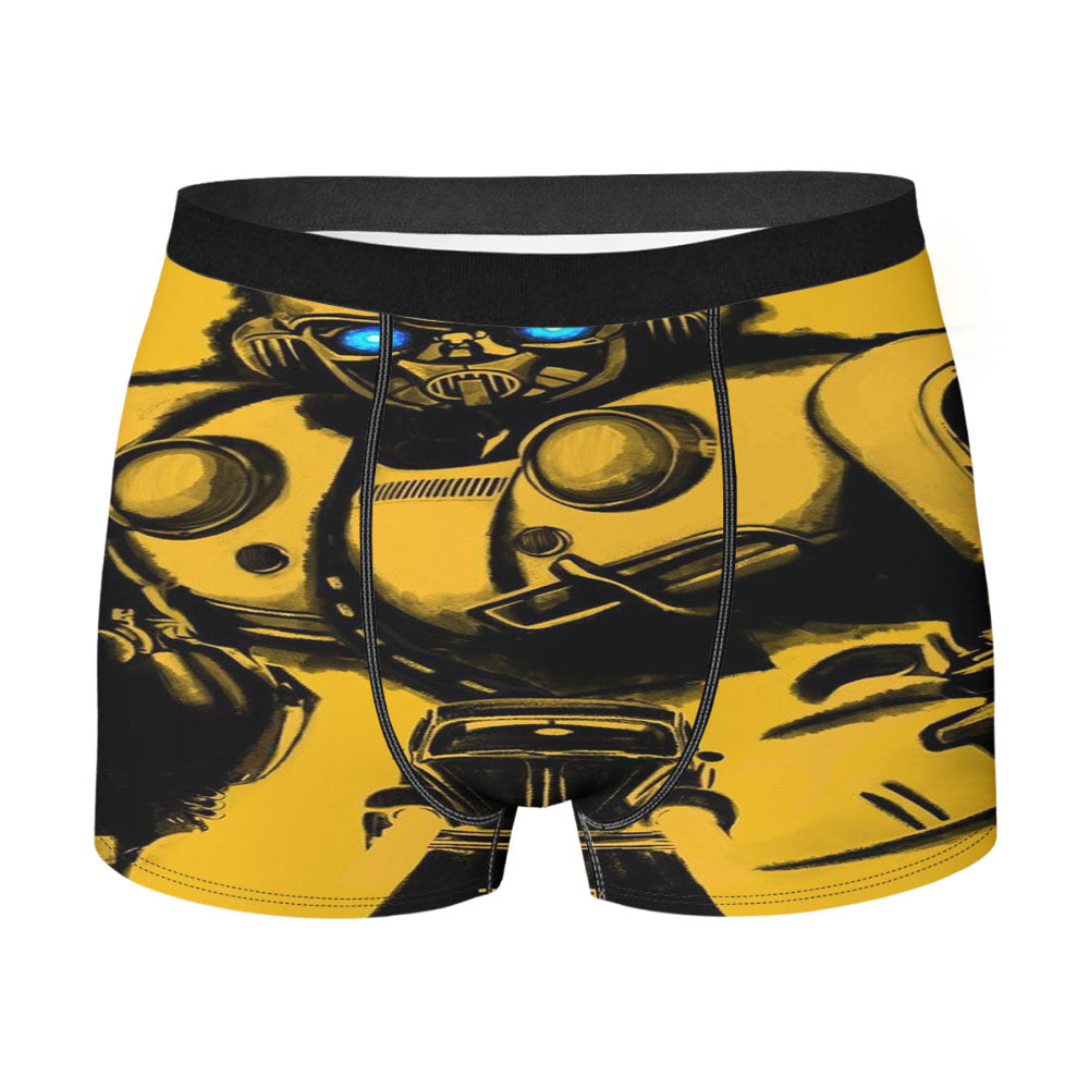 Bumblebee Transformer 018 Poster Fan Art Men'S Boxer Briefs