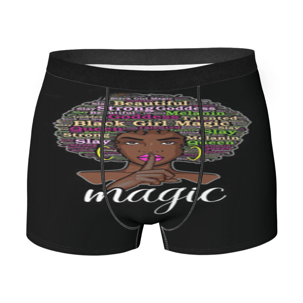 Bunz Melanin Poppin Aba Men'S Boxer Briefs