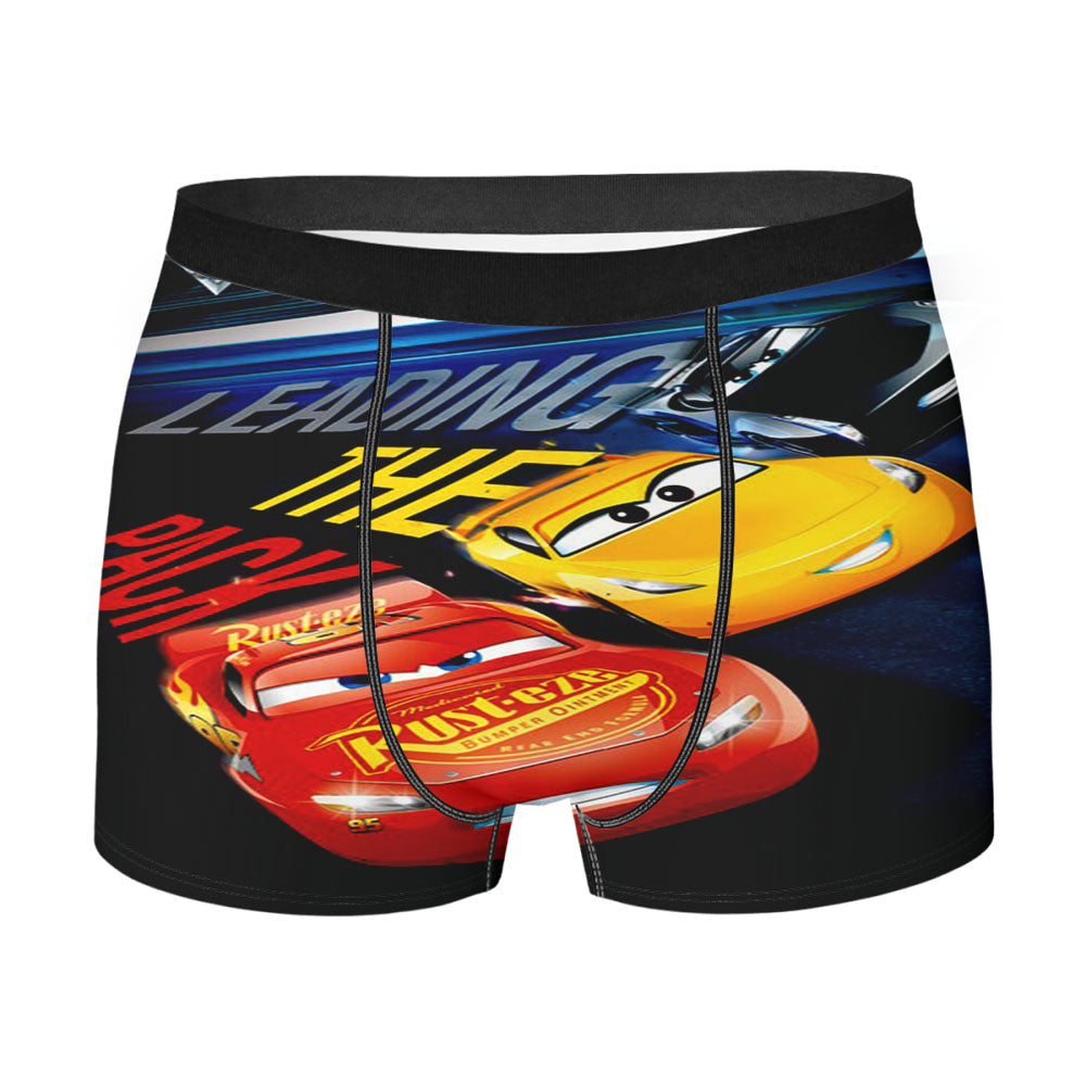 Cars Racecourse Men'S Boxer Briefs